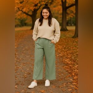 Roucha Pica Tux Pants in Green | Size XL (10-14)